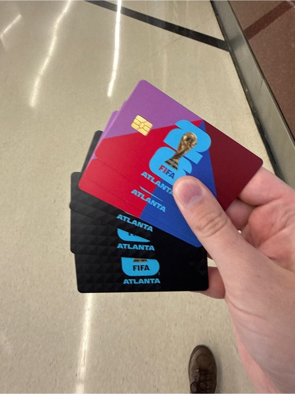 Limited edition FIFA Marta card Atlanta